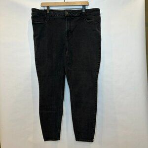 Old Navy high-rise super skinny black jeans 20